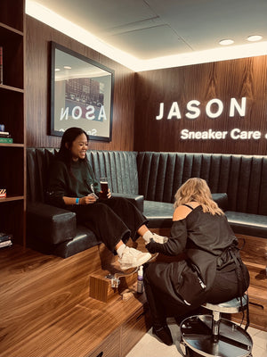 Jason Markk New York Flagship Shoe Cleaning