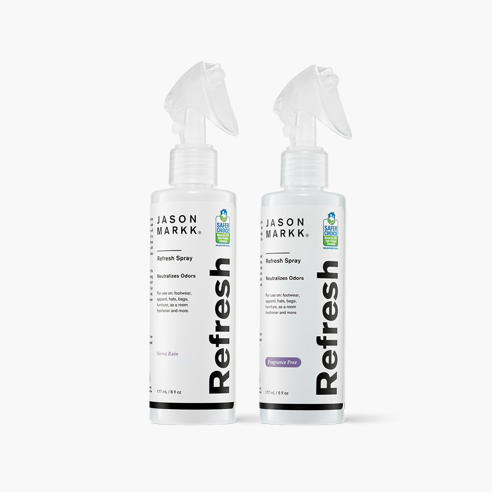 Shoe Odor Defense Bundle (Refresh + Wipes) | for sweaty sneakers