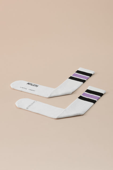 FACETASM X Jason Markk Skater Socks - White