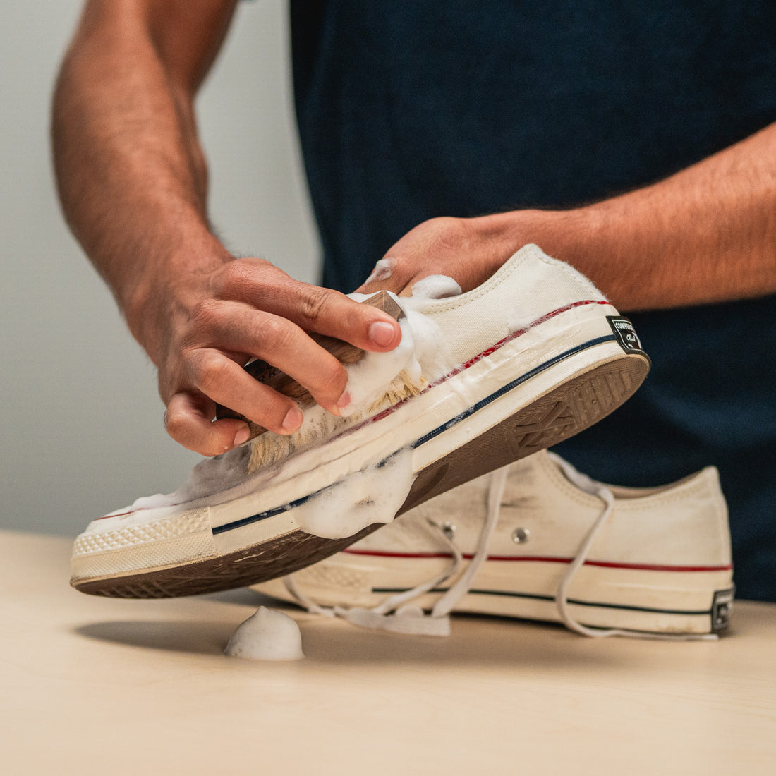 How-To Clean Canvas Shoes