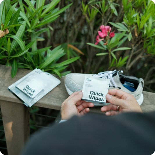 Sneaker Wipes for On-the-Go Care