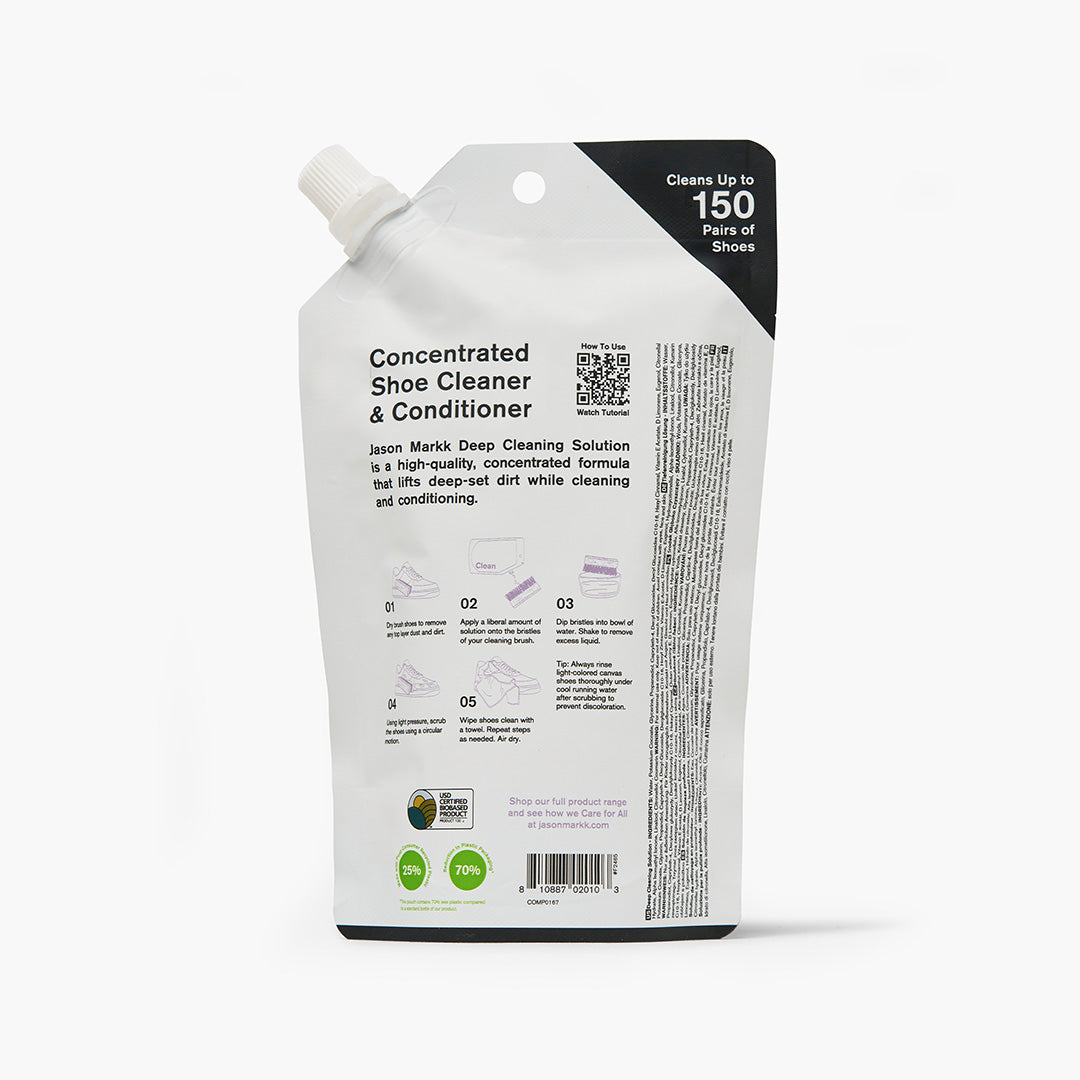 Deep Cleaning Solution for Shoes | Care for All | Jason Markk