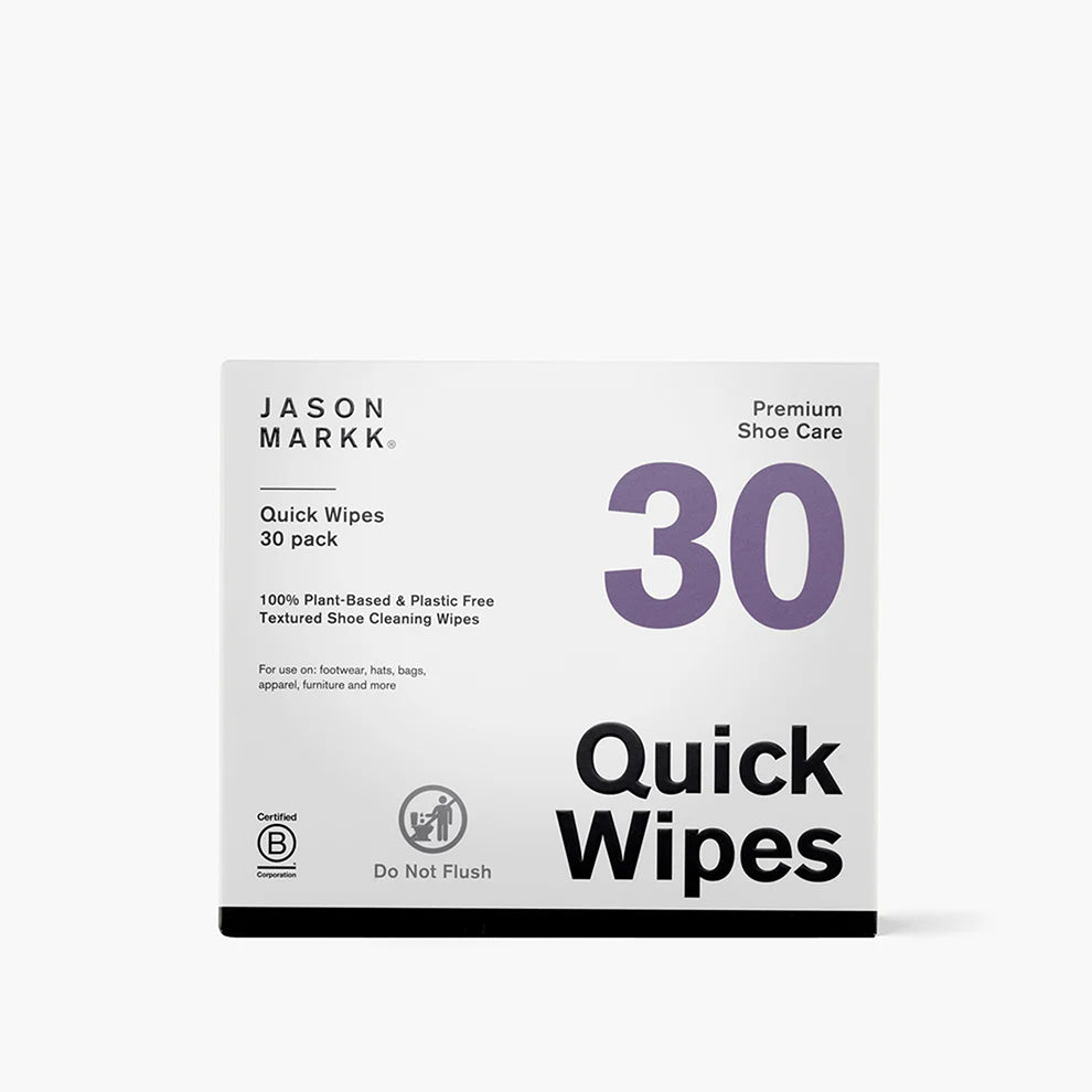Jason Markk Quick Wipes (30 Pack) - Front Packaging
