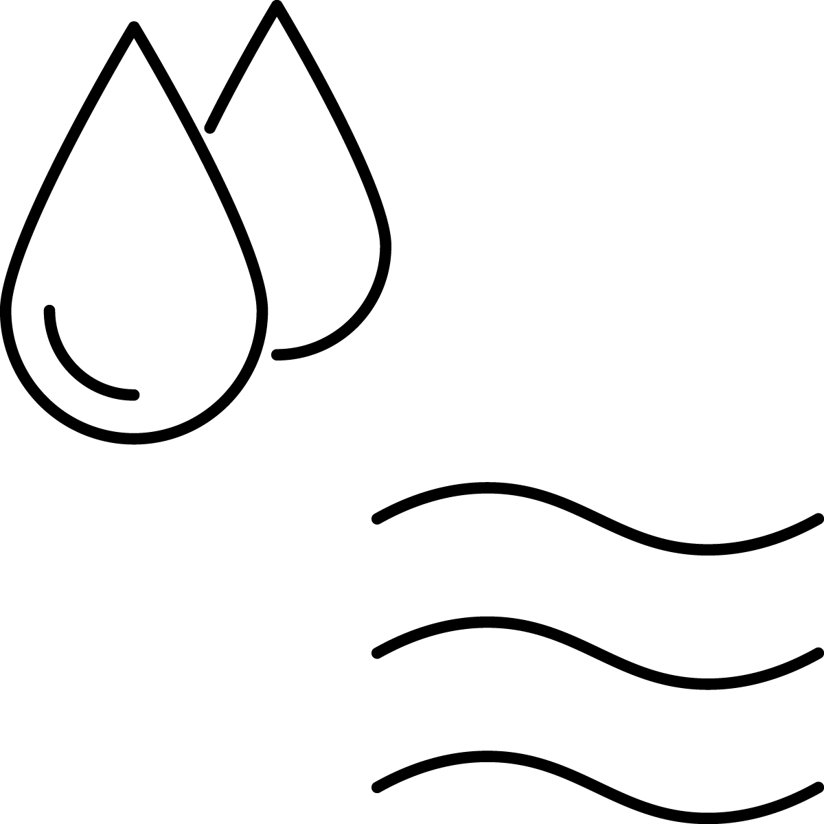 Icon indicating that the product can be used wet (with solution or foam) or dry.