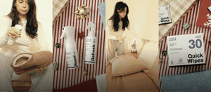 Montage of people using Repel and Refresh with messaging about our Black Friday Sale.