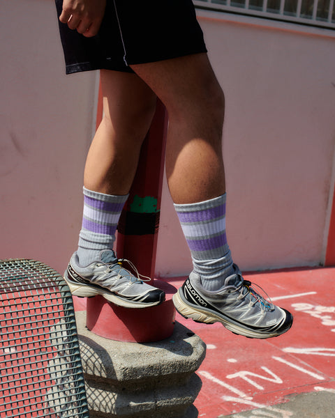 FACETASM x Jason Markk Skater Socks - Grey