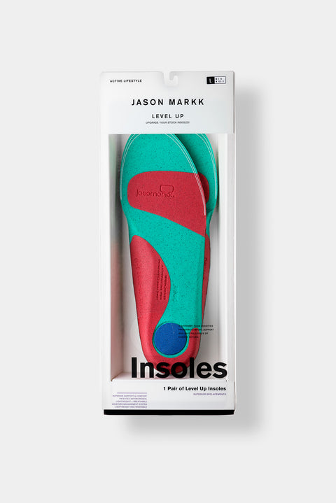 Jason Markk Level Up Insoles. Available Sizes; Small-XXL.