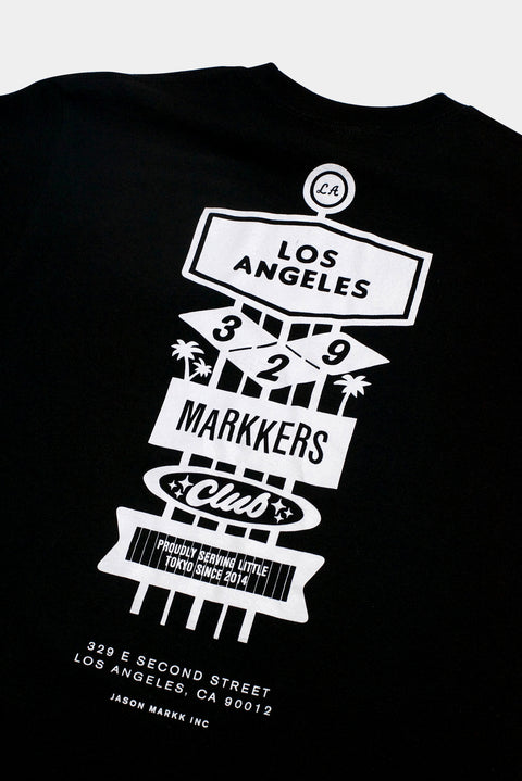 Jason Markk Los Angeles Flagship store exclusive T-Shirt. Size Small - XXL, Black & White.
